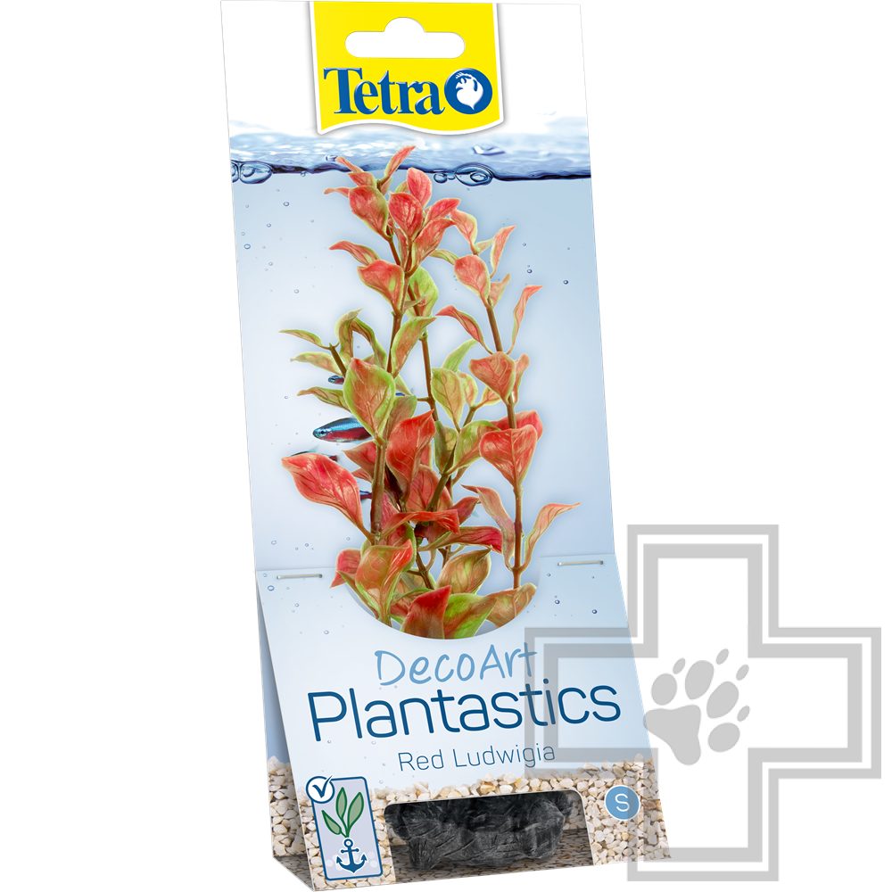 Tetra DecoArt Plantastics Red Ludwigia Пластмассовое растение