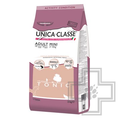 Unica Classe Adult Mini Tonic Корм для собак мелких пород, с лососем