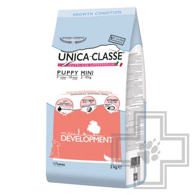 Unica Classe Puppy Mini Development Корм для щенков мелких пород с курицей