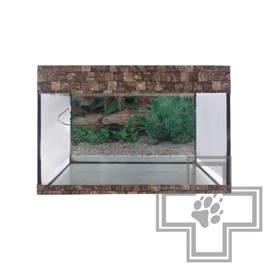 Аквариум прямоугольный с освещением Аквариум прямоугольный с освещением