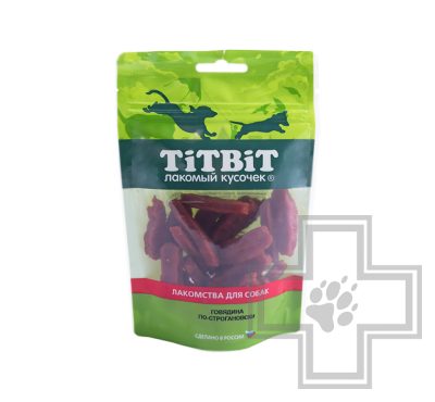 TiTBiT Золотая коллекция Говядина по-строгановки для собак
