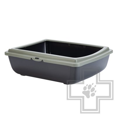 Beeztees Туалет-лоток для кошек PanJuliet ECO, серый