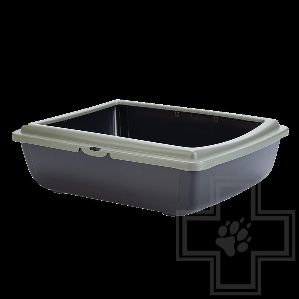 Beeztees Туалет-лоток для кошек PanJuliet ECO, серый