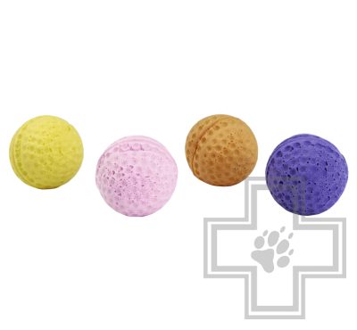Beeztees Мяч мягкий для кошек разноцветный (цена за упаковку)