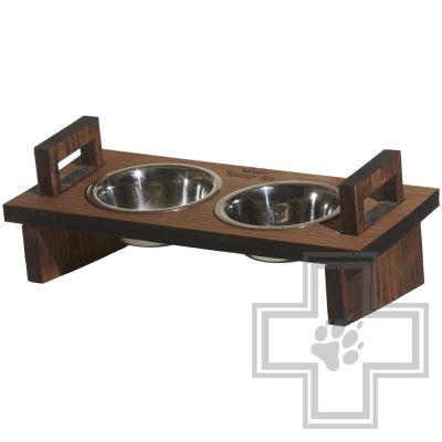 Подставка для кормления "Царь" на 2 миски