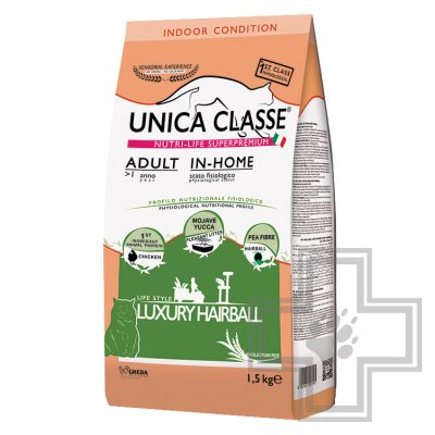 Unica Classe Корм для домашних кошек, с курицей