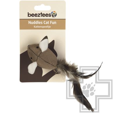 Beeztees Игрушка для кошек Плюшевая мышь