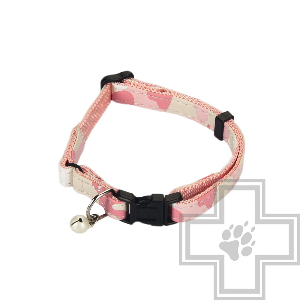 Beeztees Ошейник нейлоновый для кошек "Камуфляж"