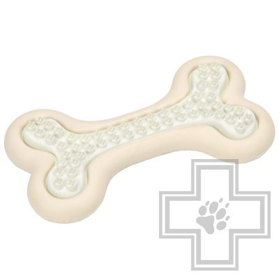 Beeztees Кость резиновая для щенков розовая