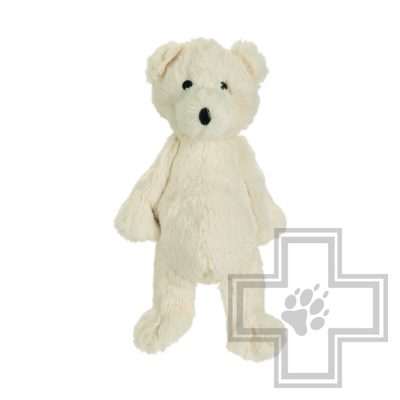 Beeztees Игрушка для собак плюшевый медведь DANI белый