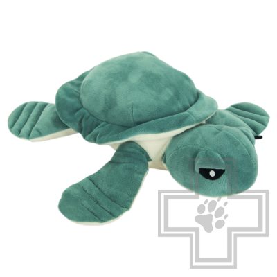 Beeztees Игрушка для собак плюшевая черепаха DALEY зеленая
