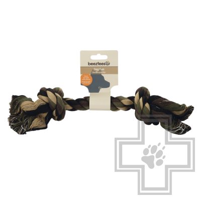 Beeztees Канат с 2-мя узлами камуфляж для собак