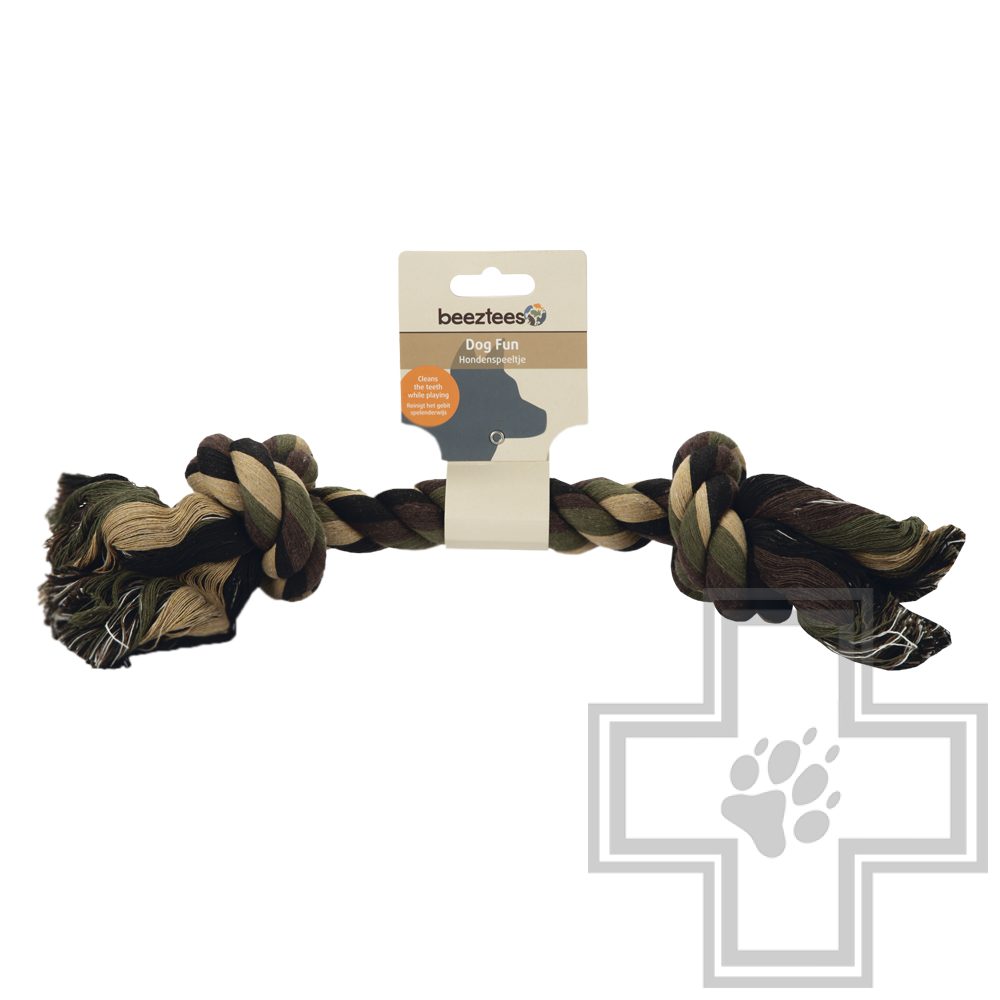 Beeztees Канат с 2-мя узлами камуфляж для собак