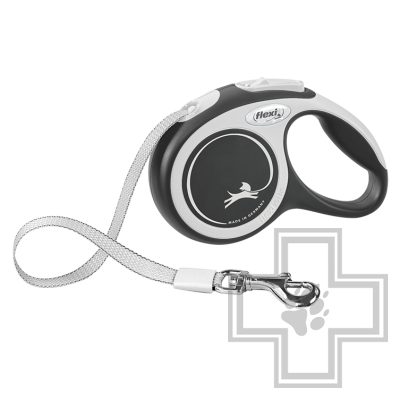 Flexi New Comfort Поводок-рулетка ременная XS