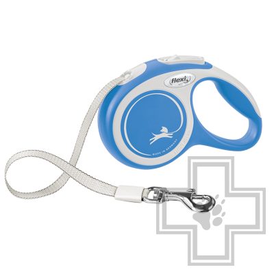 Flexi New Comfort Поводок-рулетка ременная XS