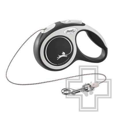 Flexi New Comfort Поводок-рулетка тросовая XS
