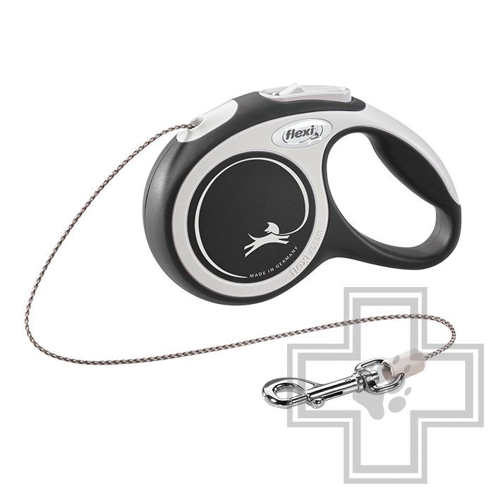 Flexi New Comfort Поводок-рулетка тросовая XS