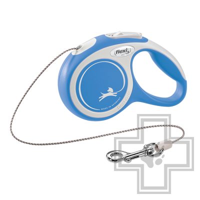 Flexi New Comfort Поводок-рулетка тросовая XS