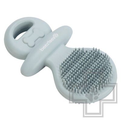 Beeztees Резиновая игрушка для зубов Соска зелёная