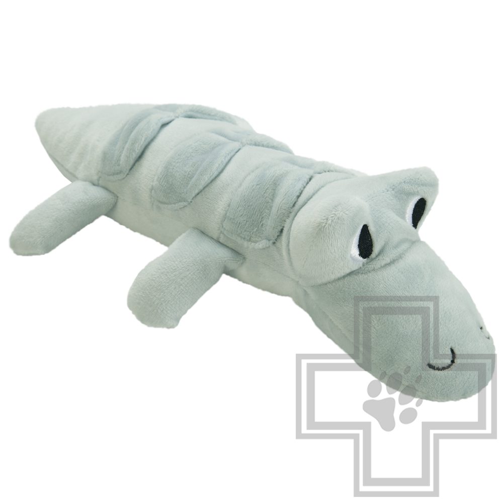 Beeztees Игрушка для щенков плюшевый Крокодил JAKE зеленый