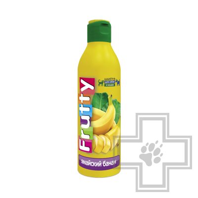 Шампунь Frutty "Ямайский банан" для собак и кошек