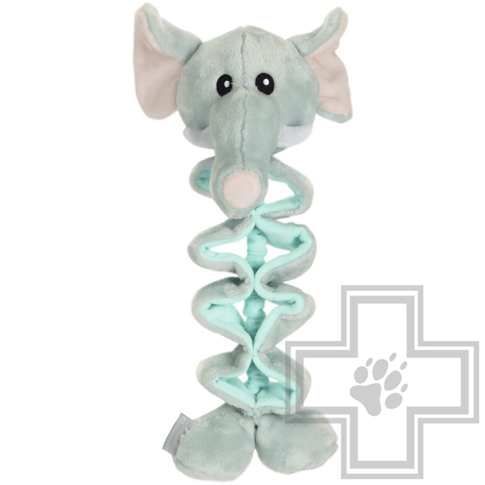 Beeztees Игрушка для собак Слон Talo голубой