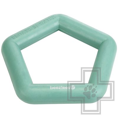 Beeztees Кольцо резиновое плавающее цвет мята