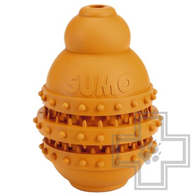 Beeztees Игрушка для собак Sumo PLAY DENTAL M оранжевая