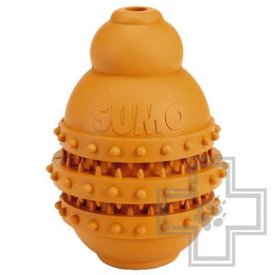 Beeztees Игрушка для собак Sumo PLAY DENTAL M оранжевая