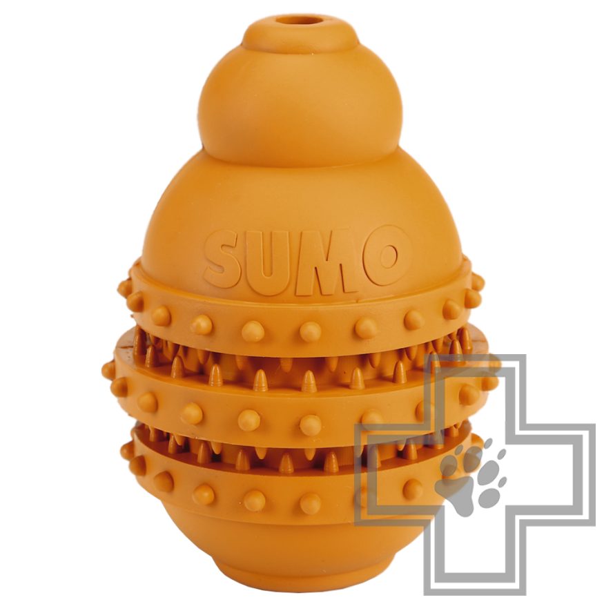 Beeztees Игрушка для собак Sumo PLAY DENTAL M оранжевая