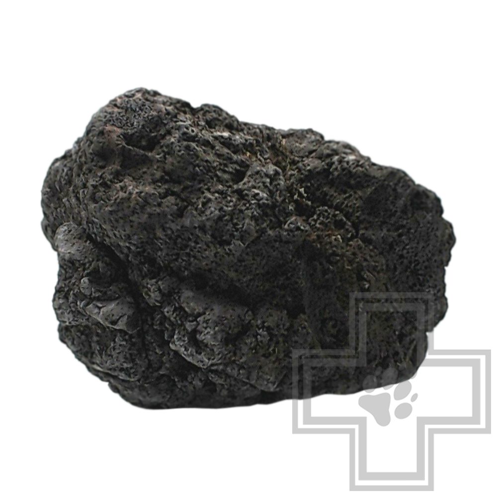 Декорация природная Prime Черный вулканический камень М, 10-20 см