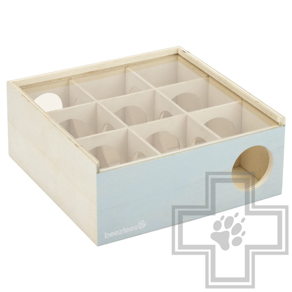 Beeztees Лабиринт деревянный для грызунов CLEO MINT