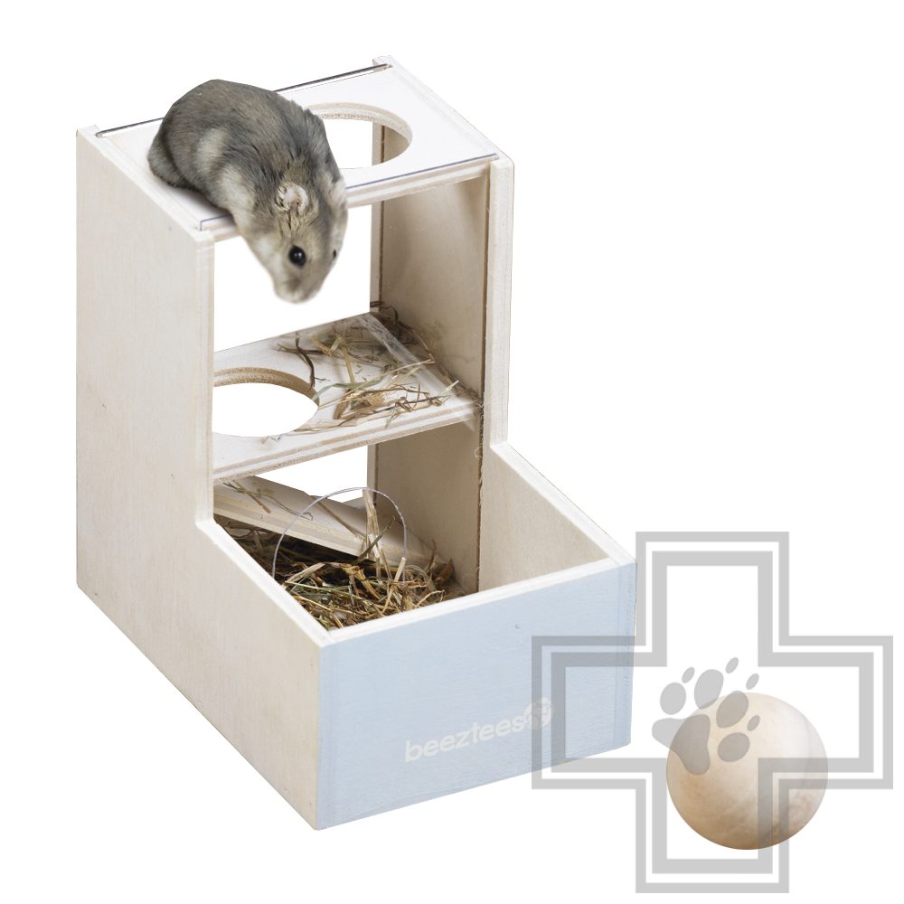 Beeztees Домик игровой для грызунов EXY MINT