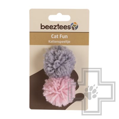 Beeztees Шарики шерстяные для кошек ORCO (цена за 1 упаковку)