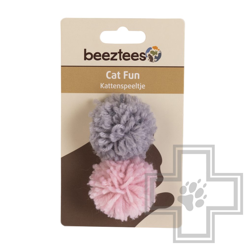 Beeztees Шарики шерстяные для кошек ORCO (цена за 1 упаковку)