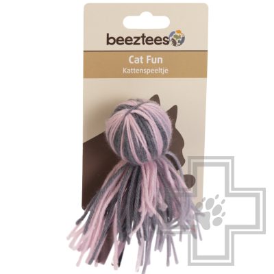 Beeztees Мяч - осьминог шерстяной для кошек OCTY