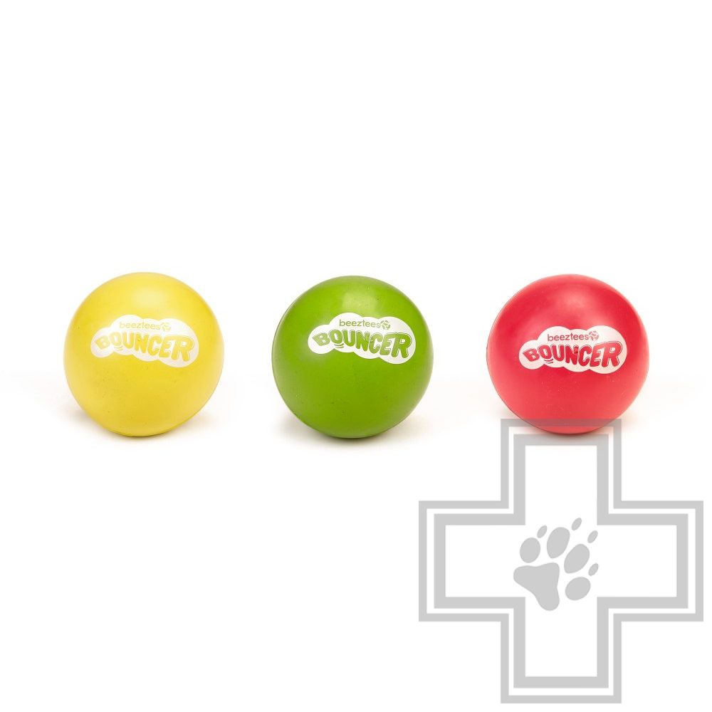 Beeztees Игрушка для собак Мяч резиновый "Bouncer" (цена за 1 игрушку)