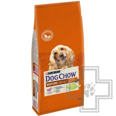 Dog Chow Mature Adult Корм для собак старше 5 лет, с ягненком