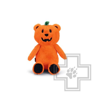 Beeztees Игрушка для собак "Тыквенный медведь на Хэллоуин"