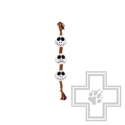 Beeztees Игрушка для собак "Шары-призраки на веревке для Хэллоуина"
