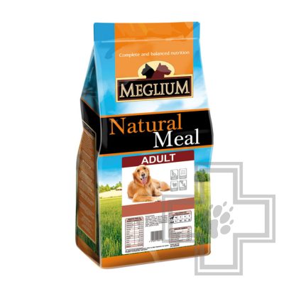 Meglium Natural Meal Adult Корм для взрослых собак всех пород