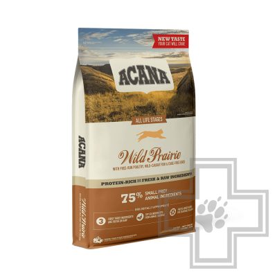 Acana Wild Prairie Корм беззерновой для кошек и котят, с птицей и рыбой