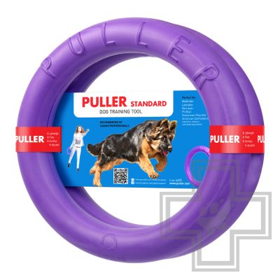 Тренировочный снаряд Пуллер для собак, диаметр 28 см (цена за 2 кольца)