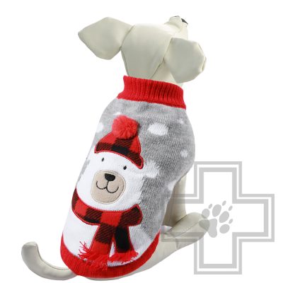 TRIOL Свитер "Белый мишка"