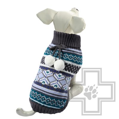 TRIOL Свитер "Помпончики", темно-серый