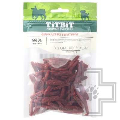 TiTBiT Фрикасе из телятины для собак Золотая коллекция