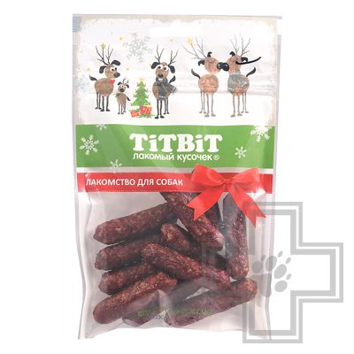 TiTBiT Новогодняя коллекция Колбаски Венгерские для собак