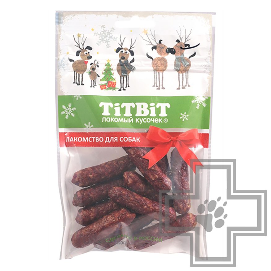 TiTBiT Новогодняя коллекция Колбаски Венгерские для собак