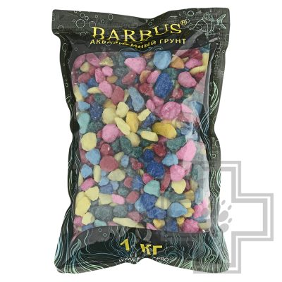BARBUS Gravel Грунт цветной, каменая крошка микс, 5-10 мм