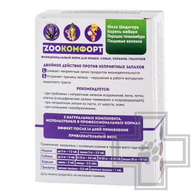 ZOOкомфорт Функциональный корм для кошек, собак, харьков и грызунов